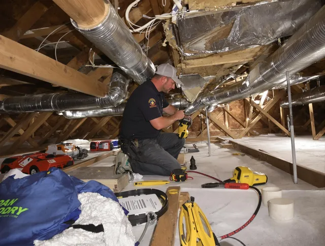 Professional air duct repair by Northbridge Air Duct Cleaning in Northbridge