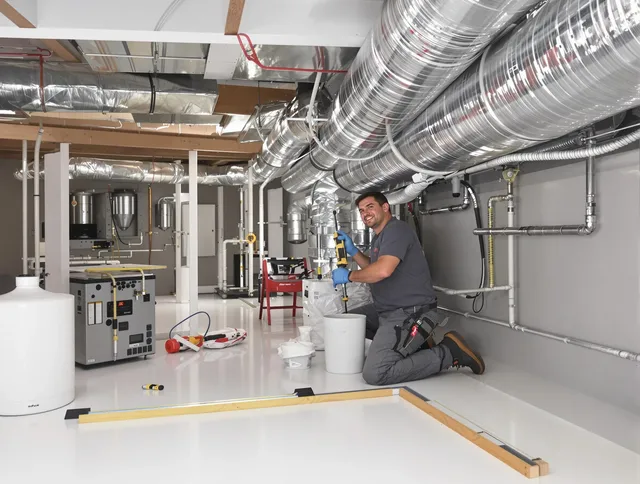 Professional duct sealing service by Northbridge Air Duct Cleaning in Northbridge
