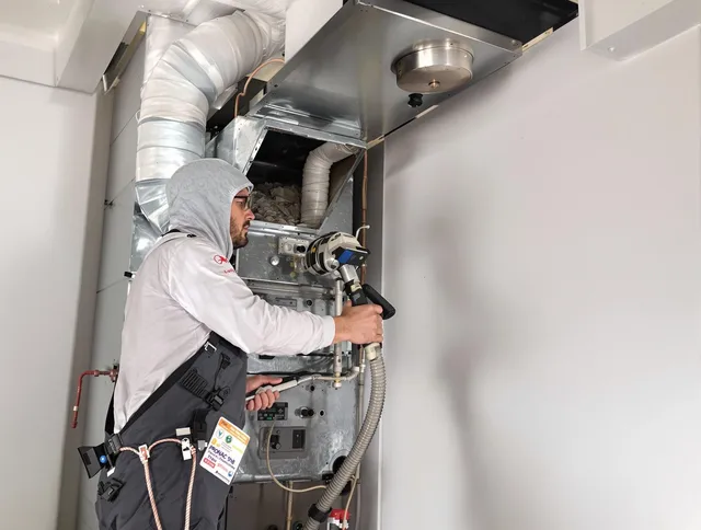 Expert furnace duct cleaning by Northbridge Air Duct Cleaning in Northbridge