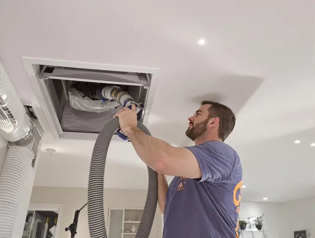 Precision indoor duct cleaning by Northbridge Air Duct Cleaning in Northbridge